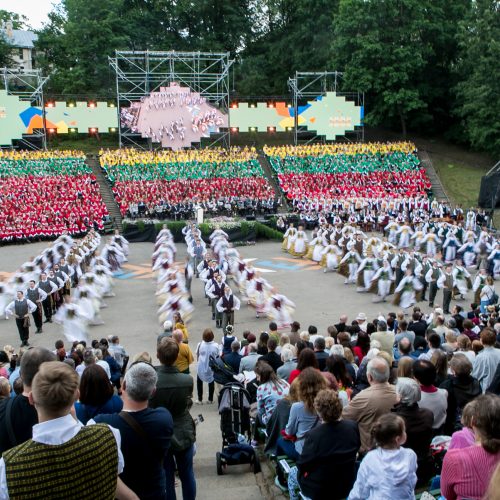 „Dainų šventė 2019“ Kaune  © Vilmanto Raupelio nuotr.