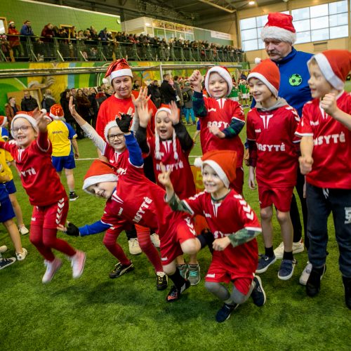 Futboliuko Kalėdos Kaune  © Vilmanto Raupelio nuotr.