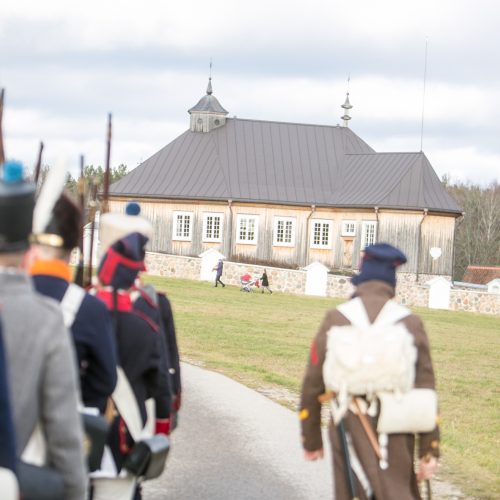 Napoleono armijos mūšio inscenizacija  © Vilmanto Raupelio nuotr.