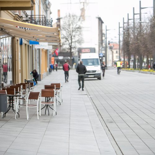 Kauno lauko kavinės, restoranai ir barai atnaujina veiklą  © Vilmanto Raupelio nuotr.