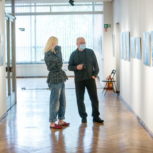 R. Požerskio paroda „Kauno menininkai ir mūzos“  © Vilmanto Raupelio nuotr.