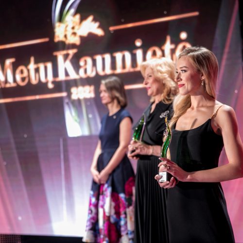 „Metų kaunietė 2021“ apdovanojimų iškilmės  © Justinos Lasauskaitės nuotr. / Eitvydo Kinaičio nuotr. 
