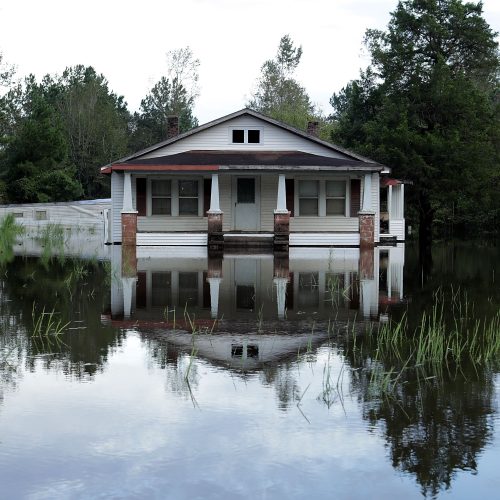 Katastrofiški potvyniai JAV pietryčiuose  © Scanpix nuotr.