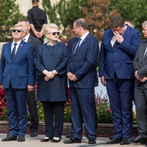 Laisvės dienos 25-ųjų metinių minėjimo ceremonija  © P. Peleckio / BFL nuotr.