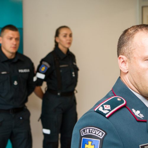 Policija pristatė naujas pareigūnų uniformas  © P. Peleckio / BFL nuotr.