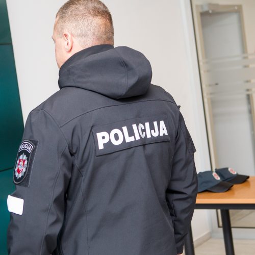 Policija pristatė naujas pareigūnų uniformas  © P. Peleckio / BFL nuotr.