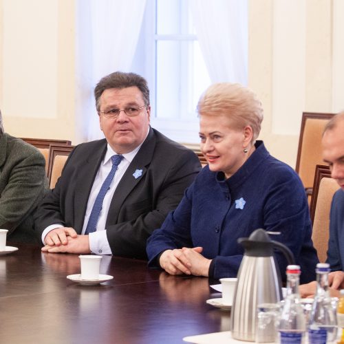Prezidentė kalbėjosi su „Sniego susitikimo“ dalyviais  © Pauliaus Peleckio / Fotobanko nuotr.
