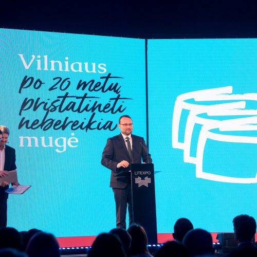 Jubiliejinės Vilniaus knygų mugės atidarymas  © Gretos Skaraitienės / Fotobanko nuotr.