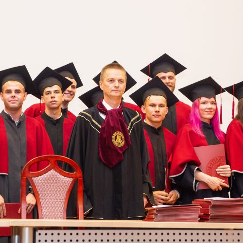 VDU diplomų teikimo šventė  © I. Gelūno / Fotobanko nuotr.