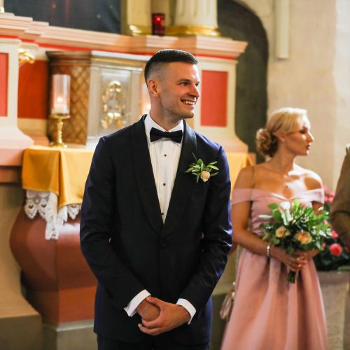 Krepšininkų G. Jasiunskaitės ir T. Dimšos vestuvės  © T. Biliūno / Fotobanko nuotr.