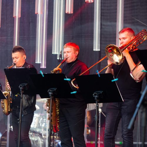 V. Baumilos ir pučiamųjų orkestro pasirodymas  © G. Skaraitienės / Fotobanko nuotr.