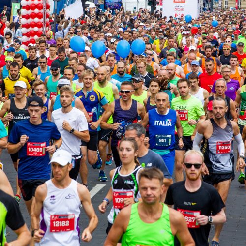 „Danske Bank Vilniaus maratonas 2019“  © I. Gelūno / Fotobanko nuotr.