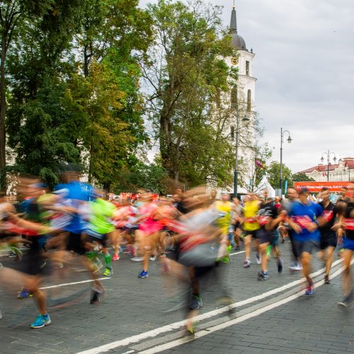 „Danske Bank Vilniaus maratonas 2019“  © I. Gelūno / Fotobanko nuotr.