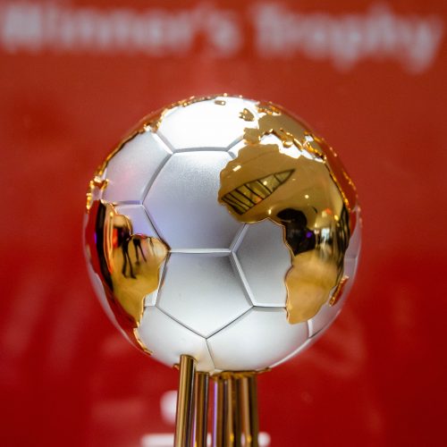 FIFA Pasaulio salės futbolo čempionato emblemos pristatymas  © I. Gelūno / Fotobanko nuotr.