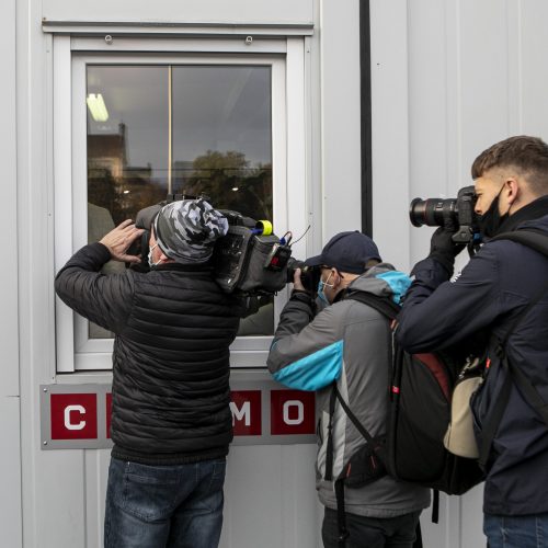 Prezidentas ir premjeras balsavo antrajame Seimo rinkimų ture  © P. Peleckio ir I. Gelūno / Fotobanko nuotr.