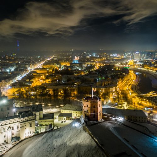 Žiemiškas Vilnius  © I. Gelūno / Fotobanko nuotr.
