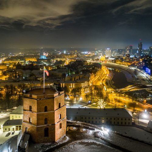 Žiemiškas Vilnius  © I. Gelūno / Fotobanko nuotr.