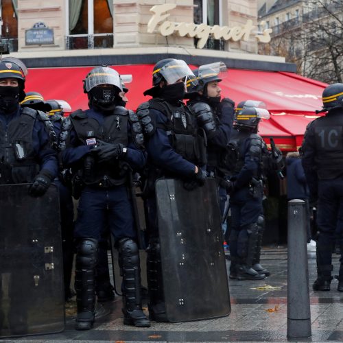 Ūkininkų protestas Prancūzijoje  © Scanpix nuotr.