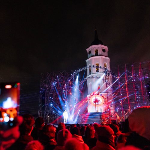 700-ojo Vilniaus gimtadienio renginys „Laiko portalas“  © L. Balandžio / BNS nuotr.