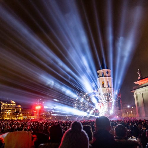 700-ojo Vilniaus gimtadienio renginys „Laiko portalas“  © L. Balandžio / BNS nuotr.