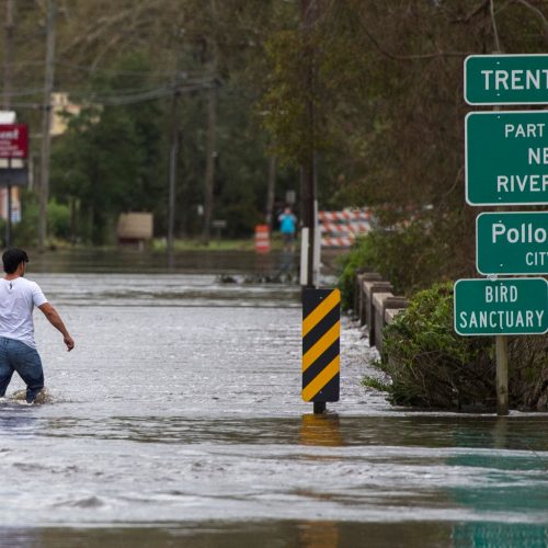 Katastrofiški potvyniai JAV pietryčiuose  © Scanpix nuotr.