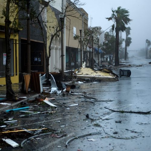 JAV talžo uraganas „Michael“  © Scanpix nuotr.