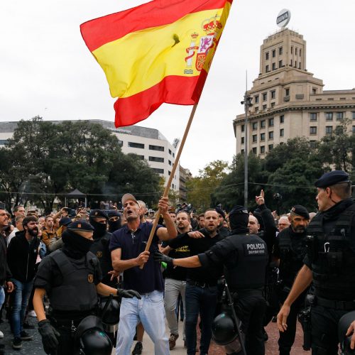 Referendumas Katalonijoje  © Scanpix nuotr.