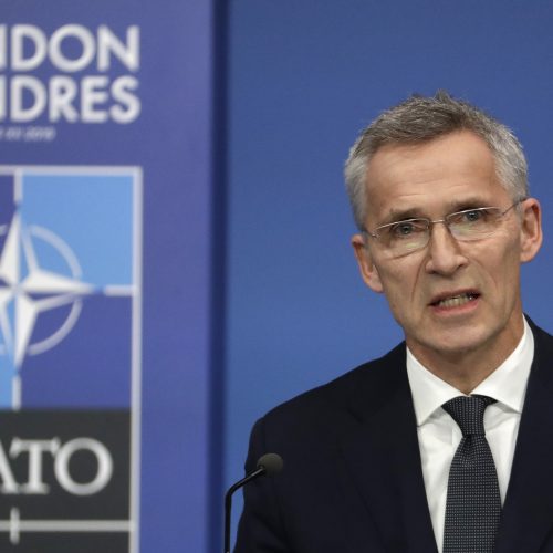 NATO viršūnių susitikimas Londone  © Scanpix nuotr.