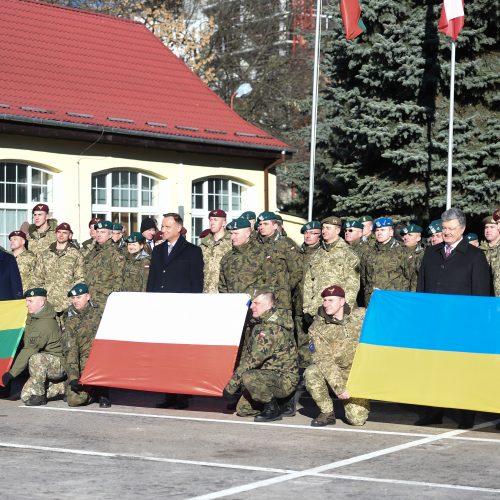 D. Grybauskaitės vizitas Lenkijoje  © R. Dačkaus / Prezidentūros nuotr.