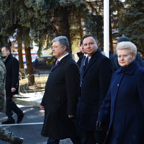D. Grybauskaitės vizitas Lenkijoje  © R. Dačkaus / Prezidentūros nuotr.