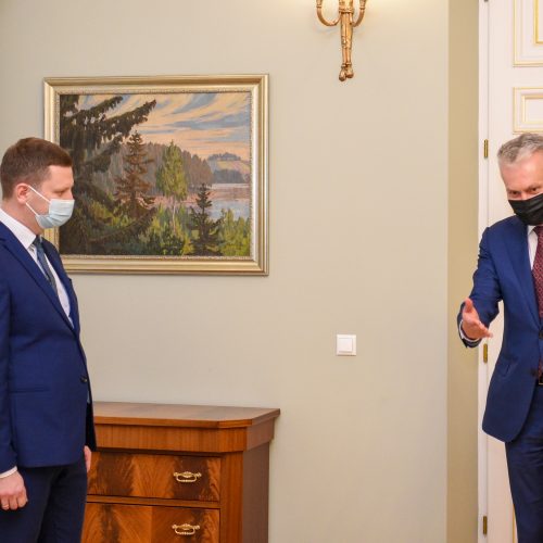 Prezidentas susitiko su S. Kairiu  © P. Peleckio / Fotobanko, R. Dačkaus / Prezidentūros nuotr.