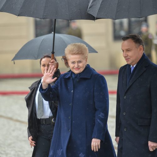 D. Grybauskaitės vizitas Lenkijoje  © R. Dačkaus / Prezidentūros nuotr.