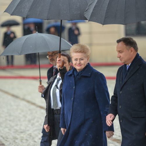 D. Grybauskaitės vizitas Lenkijoje  © R. Dačkaus / Prezidentūros nuotr.
