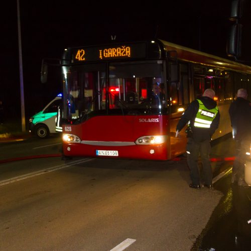 Namo gaisras Aleksote  © Laimio Steponavičiaus nuotr.