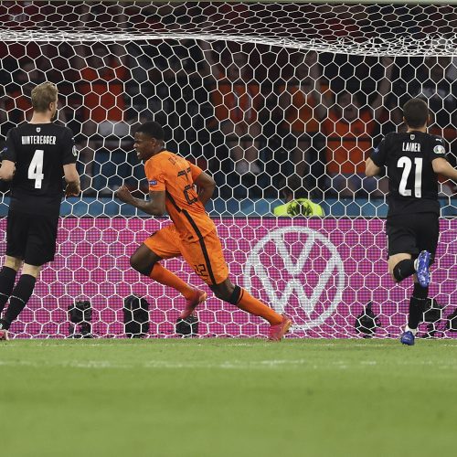 Europos futbolo čempionatas: Nyderlandai–Austrija 2:0  © Scanpix nuotr.