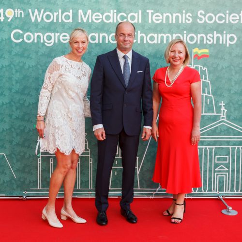 Pasaulio medikų ir odontologų teniso turnyro šventinis vakaras  © Mindaugo Navicko nuotr.