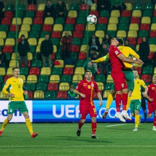 Futbolas: Lietuva-Rumunija 1:2  © Pauliaus Peleckio/Fotobankas nuotr.