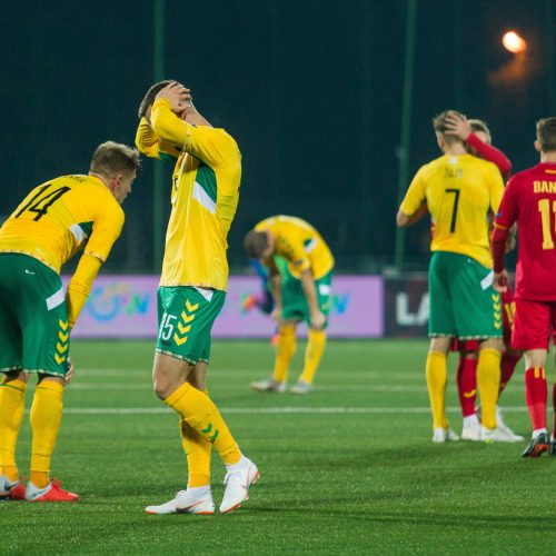 Futbolas: Lietuva-Rumunija 1:2  © Pauliaus Peleckio/Fotobankas nuotr.