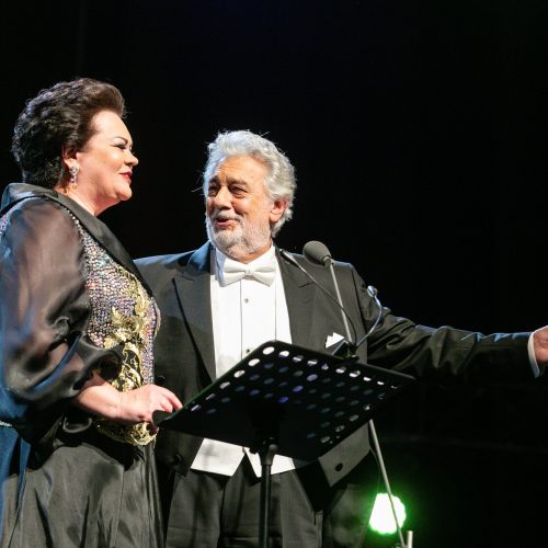 Operos karaliaus Placido Domingo koncertas Kaune  © Teodoro Biliūno/Fotobanko nuotr.