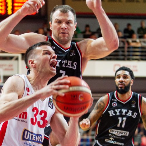 LKL ketvirtfinalis: „Rytas“ – „Juventus“ 93:91  © P.Peleckio/Fotobanko nuotr.