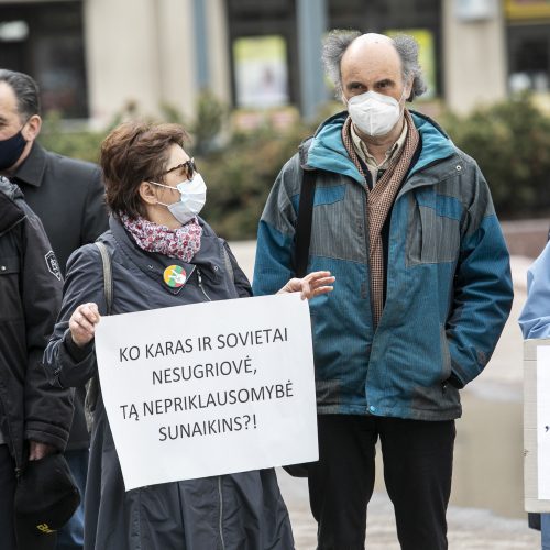 Kultūros paveldo laidotuvės  © P. Peleckio/Fotobanko nuotr. 