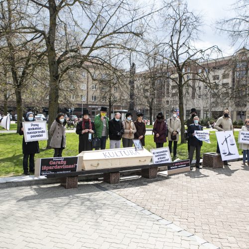 Kultūros paveldo laidotuvės  © P. Peleckio/Fotobanko nuotr. 