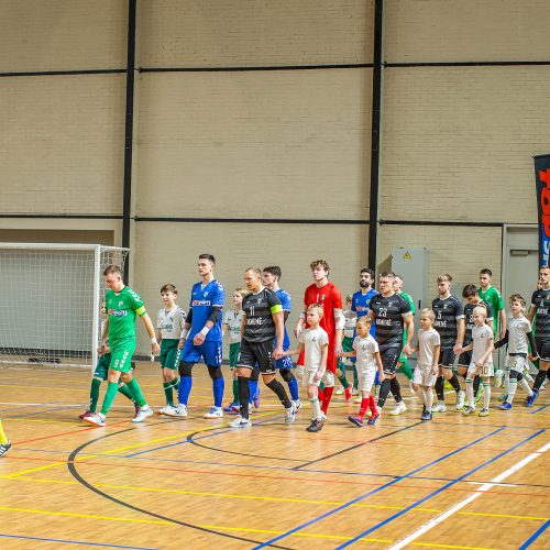 Futsalo A lyga: „K. Žalgiris“ – „Saulės kraštas“ 8:3  © Evaldo Šemioto nuotr.