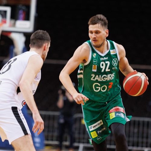 LKL ketvirtfinalis: Kauno „Žalgiris“ – Klaipėdos „Neptūnas“ 92:88  © E. Ovčarenko / BNS nuotr.