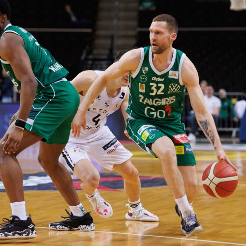 LKL ketvirtfinalis: Kauno „Žalgiris“ – Klaipėdos „Neptūnas“ 92:88  © E. Ovčarenko / BNS nuotr.