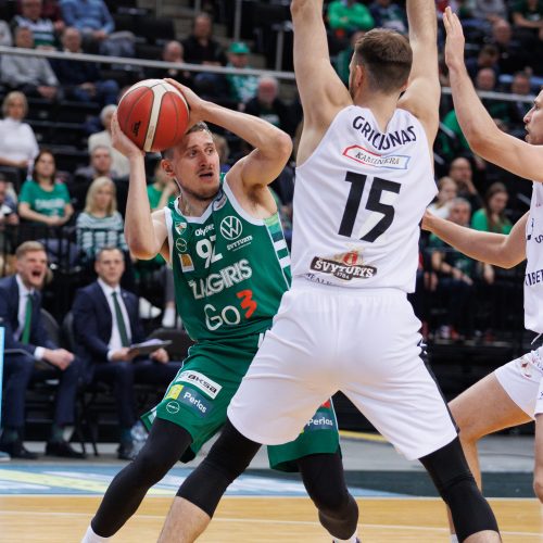 LKL ketvirtfinalis: Kauno „Žalgiris“ – Klaipėdos „Neptūnas“ 92:88  © E. Ovčarenko / BNS nuotr.