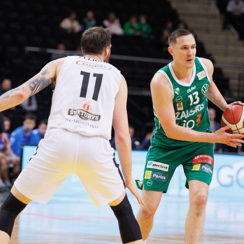 LKL ketvirtfinalis: Kauno „Žalgiris“ – Klaipėdos „Neptūnas“ 92:88  © E. Ovčarenko / BNS nuotr.