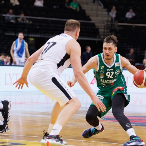 LKL ketvirtfinalis: Kauno „Žalgiris“ – Klaipėdos „Neptūnas“ 92:88  © E. Ovčarenko / BNS nuotr.