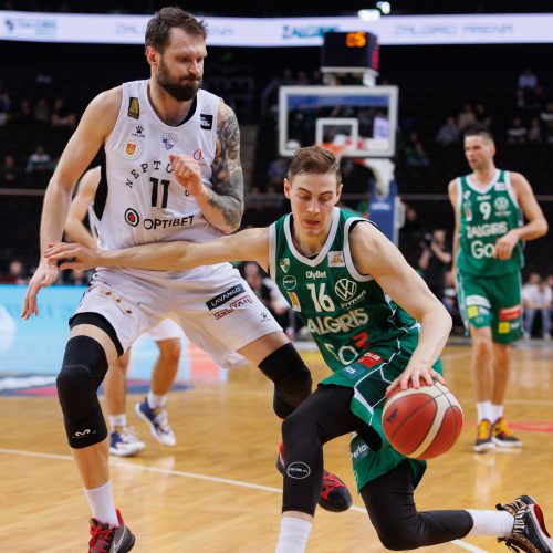 LKL ketvirtfinalis: Kauno „Žalgiris“ – Klaipėdos „Neptūnas“ 89:60  © E. Ovčarenko / BNS nuotr.