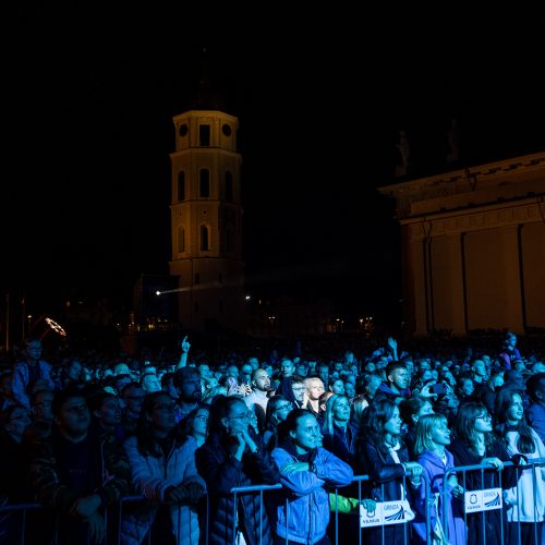 Sostinės dienų atidarymas – Marijono Mikutavičiaus koncertas  © P. Peleckio/BNS nuotr.